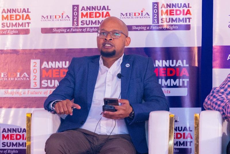 Nation Media Group Managing Editor (Audiences & Engagement) Oliver Mathenge.